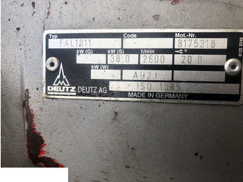 Engine and parts DEUTZ