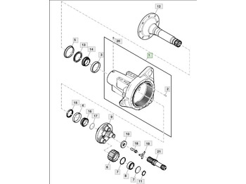 Drive shaft JOHN DEERE