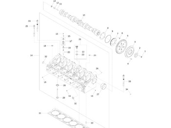 Cylinder head JOHN DEERE