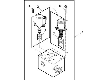Brake valve JOHN DEERE