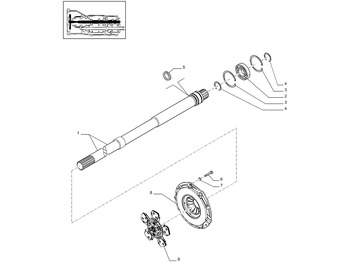 Clutch and parts NEW HOLLAND