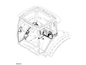 Cab and interior JOHN DEERE