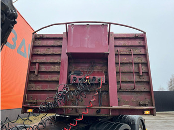 Dropside/ Flatbed semi-trailer Kilafors TRB M3P3-48-160 LIFT & STEERING AXLE: picture 3