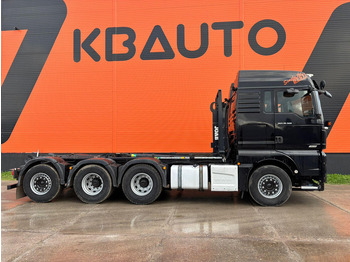Hook lift truck MAN TGX 35.560 8x4*4 LOW MILEAGE ! / INTARDER / JOAB 24 ton / L=5600 mm / SNOW PLOW EQUIPMENT: picture 4