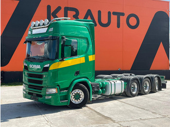 Cab chassis truck SCANIA R 500