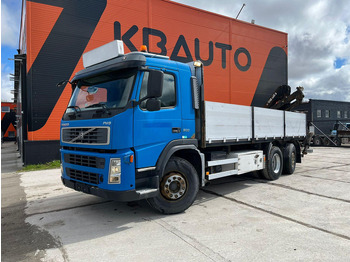 Dropside/ Flatbed truck, Crane truck Volvo FM 9 300 6x2*4 HIAB 085D-3 / PLATFORM L=6320 mm: picture 2