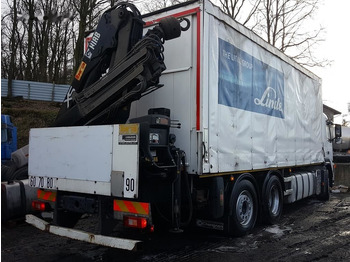 Curtain side truck, Crane truck Volvo FM 380 6X2 + hiab 144 BS 2 HI DUO: picture 3