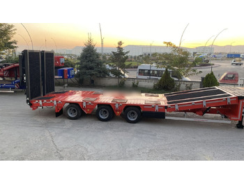 New Low loader semi-trailer GVN Trailer 3 AXLE HYDRAULIC PLATFORM LOWBED: picture 3