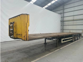 Dropside/ Flatbed semi-trailer KRONE SD