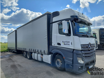 Curtain side truck MERCEDES-BENZ Actros