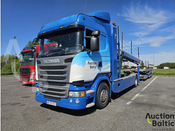 Car transporter truck SCANIA R 450