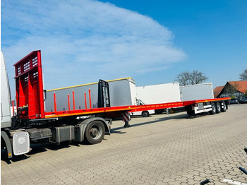 New Dropside/ Flatbed semi-trailer Kässbohrer Maxima SPAX Tele HD Plattform Auflieger: picture 2