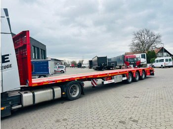 Dropside/ Flatbed semi-trailer Kässbohrer SPS Mega Schwerlast Plattform Lenkachse: picture 4