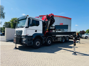 Dropside/ Flatbed truck, Crane truck MAN TGS 32.510 mit F710 Frontkran sofort: picture 2 Dropside/ Flatbed truck, Crane truck MAN TGS 32.510 mit F710 Frontkran sofort: picture 2