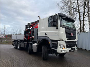 Dropside/ Flatbed truck, Crane truck Tatra 41.500 8x8 Phoenix Fassi F710 Kran: picture 2