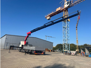 Dropside/ Flatbed truck, Crane truck Volvo FH 500 8x2 Kran F710 RA2.26: picture 5