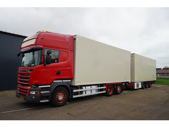 Refrigerated truck Scania R 580 V8 6X2 FRIGO RETARDER IN COMBI WITH BURG TRAILER: picture 3