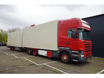 Refrigerated truck Scania R 580 V8 6X2 FRIGO RETARDER IN COMBI WITH BURG TRAILER: picture 4