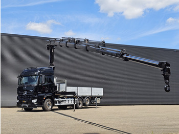 Crane truck Mercedes-Benz AROCS 2545 6x2 / HMF 32 TM / CRANE / KRAN: picture 4
