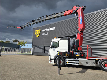 Dropside/ Flatbed truck, Crane truck Volvo FM 500 8x4*4 / HMF 5020 K6 + JIB K4 / CRANE - KRAN: picture 4