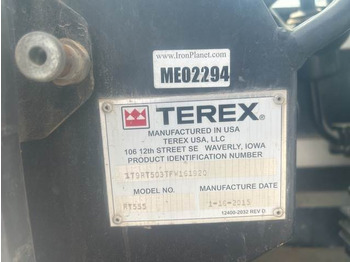 Rough terrain crane Terex RT555: picture 5
