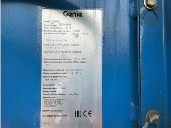 Articulated boom lift Genie Z80/60: picture 2 Articulated boom lift Genie Z80/60: picture 2