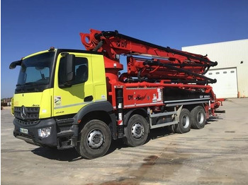 Concrete pump truck MERCEDES-BENZ Arocs 4143