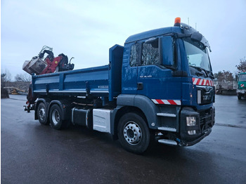 Crane truck MAN TGS 26.420 6x2 Kipper / Bordmatik links+rechts: picture 2 Crane truck MAN TGS 26.420 6x2 Kipper / Bordmatik links+rechts: picture 2