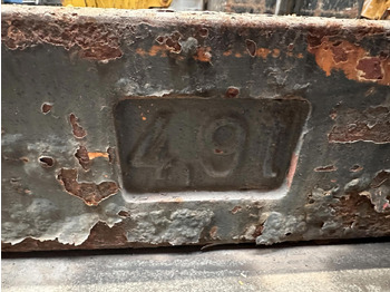 Counterweight for Mobile crane Krupp KMK 5160 counterweight 4,9 ton: picture 4 Counterweight for Mobile crane Krupp KMK 5160 counterweight 4,9 ton: picture 4