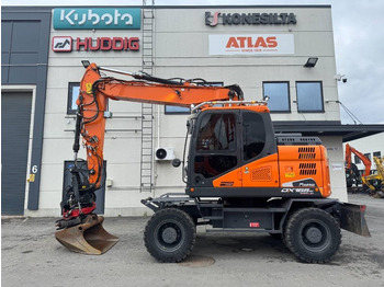 Wheel excavator DOOSAN DX165W