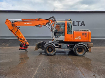 Leasing of Hitachi ZX160 W PYÖRITTÄJÄLLÄ  Hitachi ZX160 W PYÖRITTÄJÄLLÄ: picture 1