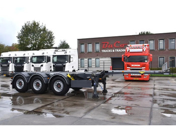 Container transporter/ Swap body semi-trailer BROSHUIS