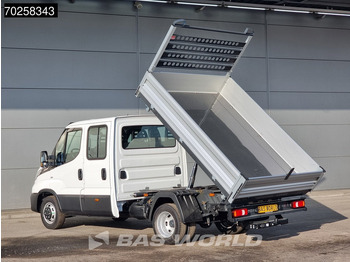 New Tipper van Iveco Daily 35C21 3-Zijdige Kipper Dubbel Cabine 210PK 3.0L Dubbellucht 3,5t Trekhaak ACC Airco LED Camera CarPlay Euro6 Tipper Benne Kieper: picture 3