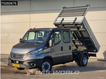New Tipper van Iveco Daily 35C21 3 zijdige Kipper Dubbel Cabine 210PK 3.0L Dubbellucht Airco Cruise LED Camera Tipper Benne Kieper 2m3 Airco: picture 5
