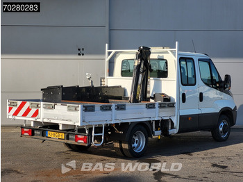 Open body delivery van Iveco Daily 50C17 3,0L Automaat 170PK HIAB 017T-2 DC Open laadbak Dubbellucht Airco Euro6 Pickup Crane Kraanwagen Kranwagen Pritsche Airco D: picture 3 Open body delivery van Iveco Daily 50C17 3,0L Automaat 170PK HIAB 017T-2 DC Open laadbak Dubbellucht Airco Euro6 Pickup Crane Kraanwagen Kranwagen Pritsche Airco D: picture 3