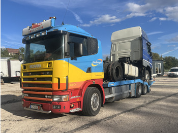 Car transporter truck SCANIA 164