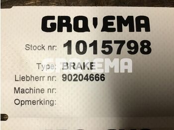 Brake disc LIEBHERR