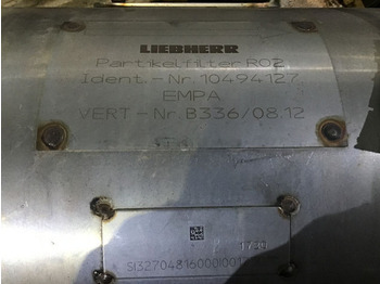 Muffler LIEBHERR