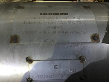 Muffler LIEBHERR