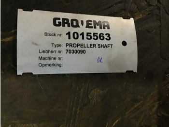 Drive shaft LIEBHERR