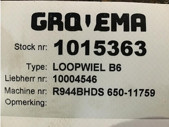 Spare parts LIEBHERR