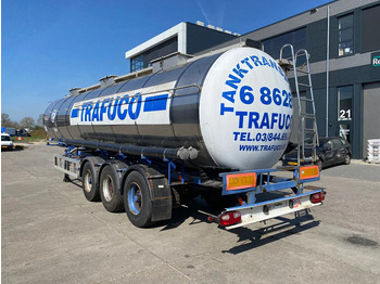 Tanker semi-trailer Van Hool Tank / Inox / 3 compartments / 30000 LT: picture 4 Tanker semi-trailer Van Hool Tank / Inox / 3 compartments / 30000 LT: picture 4