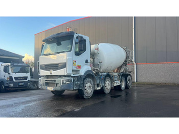 Concrete mixer truck RENAULT Premium 430