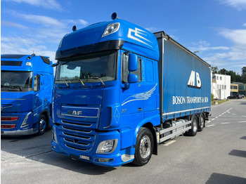 Curtain side truck DAF XF 510