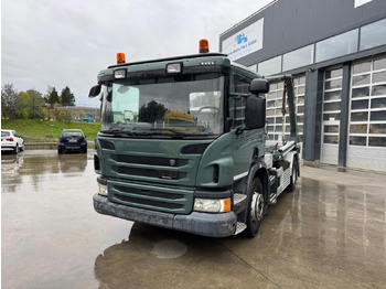Skip loader truck SCANIA P 320