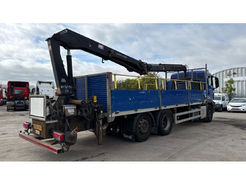 Dropside/ Flatbed truck, Crane truck Man TGS 26.360: picture 4