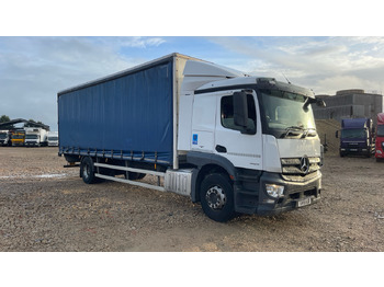 Curtain side truck MERCEDES-BENZ Actros 1824