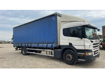 Curtain side truck SCANIA P 250