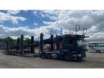 Car transporter truck SCANIA P 410