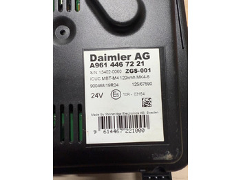 Dashboard for Truck Mercedes Benz Actros MP4 Kombiinstrument / Tacho A9614467221: picture 4 Dashboard for Truck Mercedes Benz Actros MP4 Kombiinstrument / Tacho A9614467221: picture 4